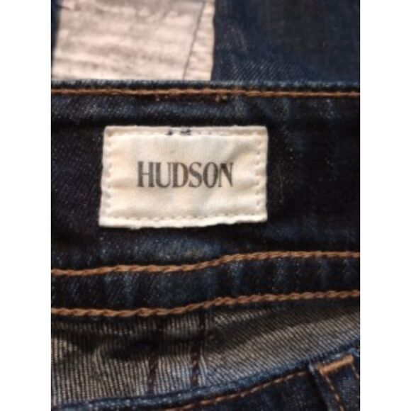 Hudson Women's Size 27 Boot Cut Dark Blue Jeans - Picture 7 of 9